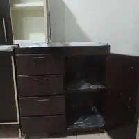 کابینت MDF بدنه فلز ارزان|آبچکان و نظمدهنده ظروف|رشت, منظریه|دیوار