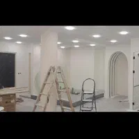 نقاشی ساختمان رنگ استخر. اپوکسی .نما سوله جدول