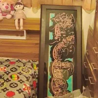 تابلو معرق کاری مس چهار قل