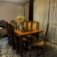 میز و صندلی غذاخوری ۸ نفره