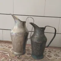 ۲عدد پارچ مسی قدیمی