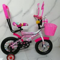 دوچرخه سایز 12 وسایز 16 دخترانه صورتی وپسرانه