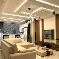 اجرای کناف لاین نوری و نقاشی|خدمات پیشه و مهارت|شاهینشهر, نظامی|دیوار