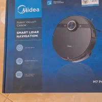 جا رو رباتیک midea m7 pro|جاروبرقی، جارو شارژی، بخارشو|شیراز, فرگاز|دیوار