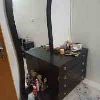 تخت و دراور و پاتختی جنس چوب