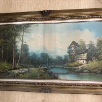 تابلو قدیمی آنتیک برند|تابلو، نقاشی، عکس|تهران, امانیه|دیوار