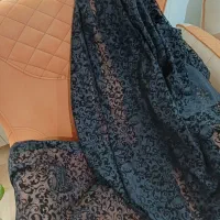 پارچه چادری حریر مجلسی مخمل ۴/۵|لباس|نوشهر, |دیوار