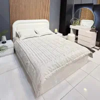 مبلمان ناهارخوریی راش پارچه نانوو تختخوابب قسسطی