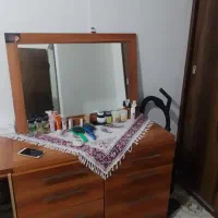 کمد لباس ام دی اف  با رگال و لوازم جانبی