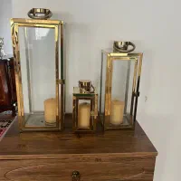 شمعدان کنار سالنی