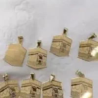 پلاک طلای کعبه مناسب کادو و یادبود حجاج|جواهرات|اسلام‌شهر, باغ فیض|دیوار