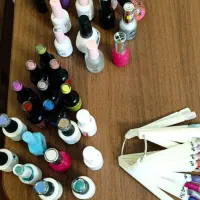 وسایل کاشت ناخن بصورت کامل و بسیار تمیز|آرایشی، بهداشتی، درمانی|رودهن, |دیوار