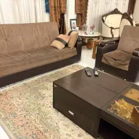 راحتی ۷ نفره تخت خواب شو|مبلمان خانگی و میز عسلی|تهران, مدائن|دیوار