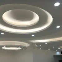 کناف و لاین نوری سقف کاذب و پی وی سی|خدمات پیشه و مهارت|روانسر, |دیوار