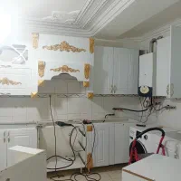 نصب و تعمیر کابینت اماده و شیرالات و تانکر اب