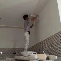 گچکاری.و گچبری .گل ابزار .خط ژون.|خدمات پیشه و مهارت|طبس, |دیوار