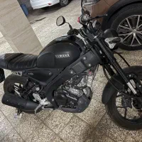 یاماها xsr مشکی مات 1401