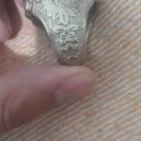 انگشتر نقره ۹۲۵ مهر دار قدیمی کلکسیونی دست ساز|کلکسیون اشیاء عتیقه|میانه, |دیوار