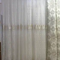 پرده کاملا سالم پذیرایی|پرده، رانر، رومیزی|محمدیه-قزوین, |دیوار