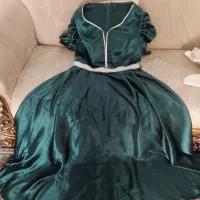 لباس مجلسی ساتن بلند