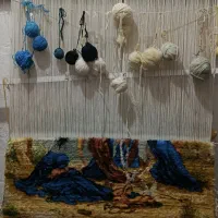 تابلو فرش دست بافت|تابلو فرش|بروجرد, |دیوار