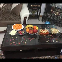 جلومبلی شیک به همراه ۴ عدد عسلی