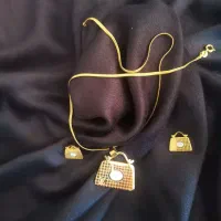 نیم ست طلایی لوکس لویی ویتون