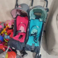 کالسکه دوقلو کوزوتو|کالسکه و لوازم جانبی|تهران, نظامآباد|دیوار