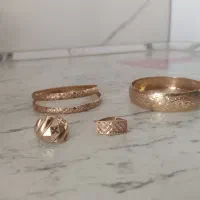 النگو تک پوش و انگشتر به قیمت تابلو