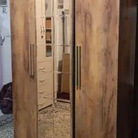 کمد دو تکه آینه پازلی //در حد آک