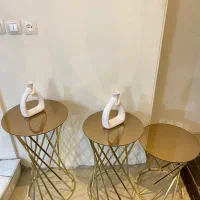 میز عسلی طلایی|مبلمان خانگی و میز عسلی|سیرجان, |دیوار