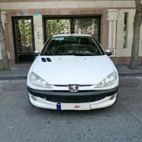 پژو 206 SD سفید مدل 1393