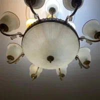 دو عدد لوستر پذیرایی شیک|لوستر و چراغ آویز|تهران, تهرانپارس شرقی|دیوار