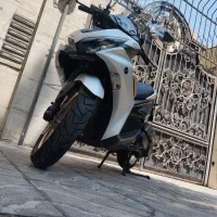 موتور سیکلت گلکسی R155 نیرو موتور نقره ای مدل ۱۴۰۳