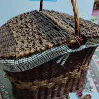سبد حصیری نو