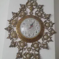 ساعت دیواری برنج