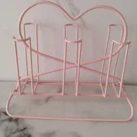 جا لیوانی یا فنجانی وجا وسایل آرایشی ولکن استیل