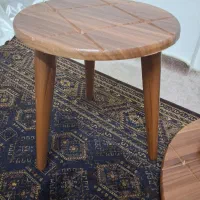 میز جلومبلی تاشو با ۳ عسلی