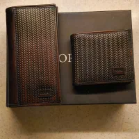 کیف پول جیبی و کتی چرم درسا DORSA استفاده نشده