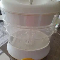 بخار پز سانی سه طبقه