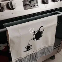 دستمال آشپزخانه نقاشی شده|سفره، حوله، دستمال آشپزخانه|سبزوار, گلشن|دیوار