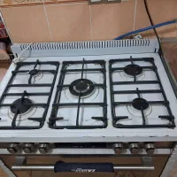 چراغ گاز پنچ شعله فر دار