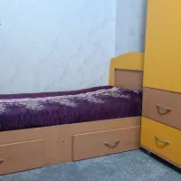 فروش سرویس تخت و کمد با تشک فقط۱۰۵۰۰