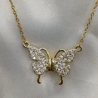 گردنبند پروانه مگنتی|زیورآلات و اکسسوری|مهاباد (آذربایجان غربی), |دیوار