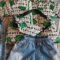 کاپشن و دوتا شلوار شیک بچگانه