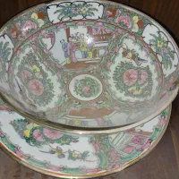 ظروف مرغی عتیقه انتیک|کلکسیون اشیاء عتیقه|یزد, |دیوار