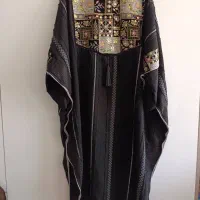 مانتو مشکی عبایی و مجلسی سایز بزرگ