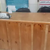 میز منشی شیشه ای و کمددار|میز تحریر و کامپیوتر|مشهد, آزادشهر|دیوار