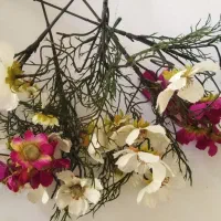 ۵شاخه گل به همراه گلدان|گل مصنوعی|ری, ولی آباد|دیوار