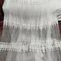 پرده  سه متری (پر چین)|پرده، رانر، رومیزی|سبزوار, گلشن|دیوار